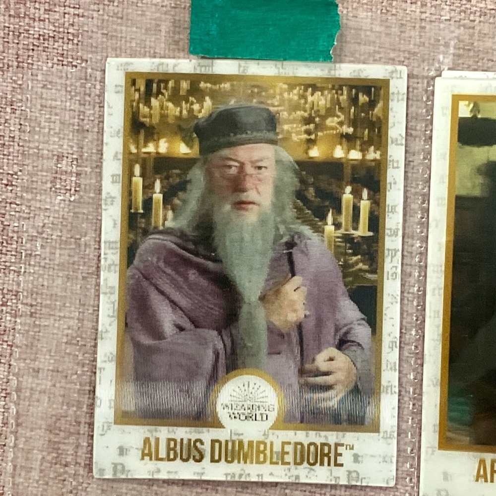 Set of 11 Lenticular HP Wizard Cards - Picture 3 of 4